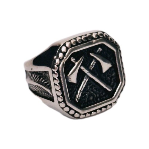 Men viking axe - viking, ring