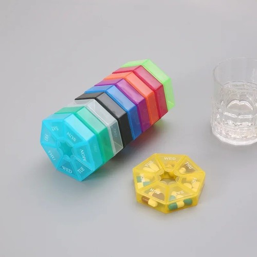 Weekly daily pill box - daily,