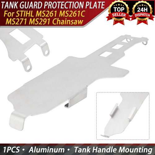 Aluminum tank guard - aluminum,