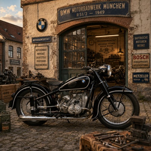 1949 bmw r51 classic german - bmw,