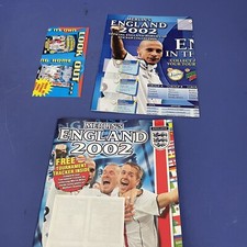 Merlin England World Cup 2002 Sticker Album & Tournament Tracker + Stickets