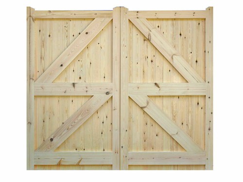 Pair driveway softwood - pair,
