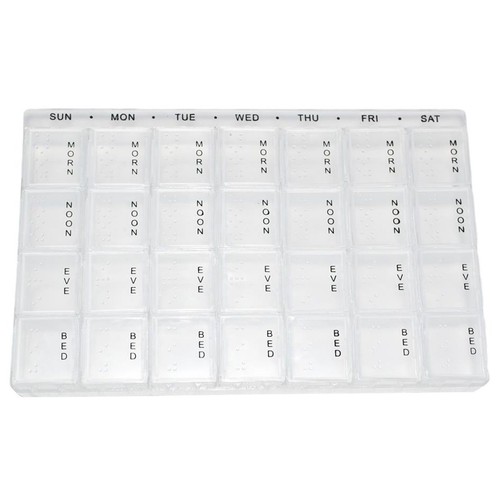 Day pill box holder tablet - 7,