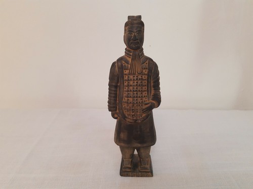 Vintage terracotta army - terracotta,