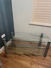 Beautiful glass tv unit
