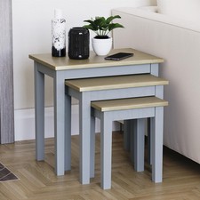 Wooden nest tables - of, 3
