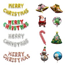 Merry Christmas Foil Balloons