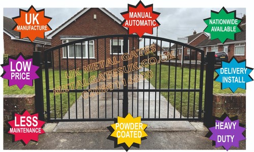 Driveway gates double gate - driveway, /
