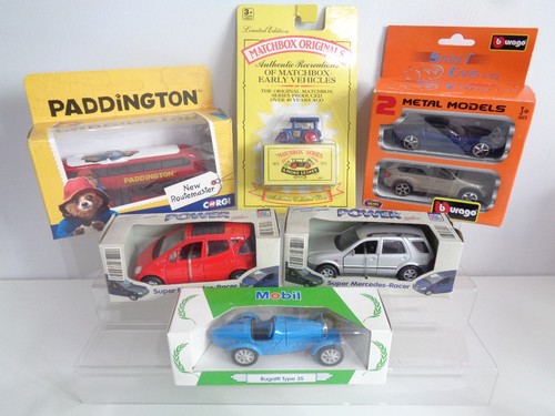 Bundle boxed diecast cars - of,