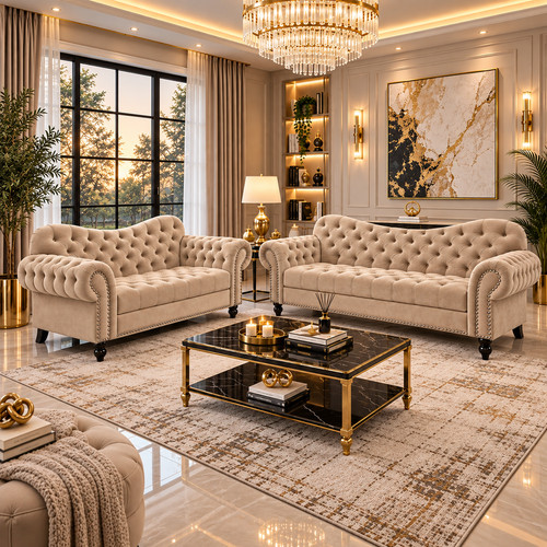 Elegance chesterfield navy - elegance,