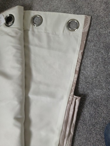 Fully lined eyelet curtains - lined,