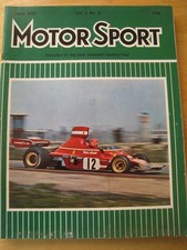 MOTOR SPORT JUN 1974 LOTUS