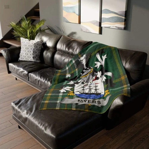 Myers irish family crest - myers,