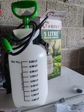 1ABOVE 5 Litre Garden Pressure Sprayer, Weed Killer, Water Pump Sprayer Ideal