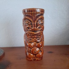 Vintage Japanese ORCHIDS of HAWAII Tiki Mug / Vase R-76