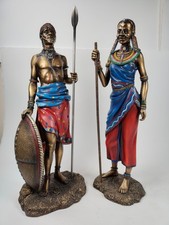 Pair of Masai Figures - The