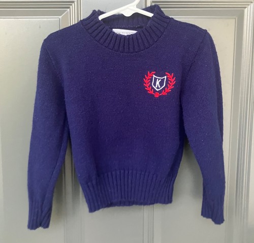 Vintage jcpenny kids knit blue - kids,