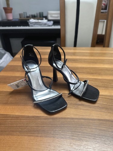 Women zara black diamanté - zara,