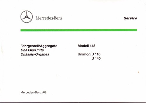 Mercedes benz unimog 418 - mercedes-benz,