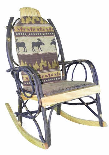 Amish hickory rocking chair - amish,