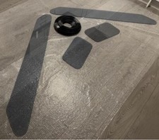 SHETLAND 570 CABIN WINDOWS 5mm LIGHT GREY TINT ACRYLIC WITH SEALS