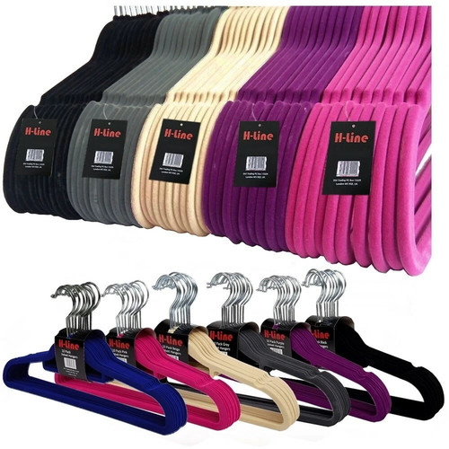 Non slip flocked coat clothes - slip,