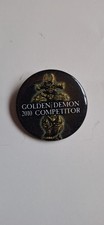 Warhammer Golden Demon 2010 Competitor Pin Badge OOP Rare Games Workshop GW 40K