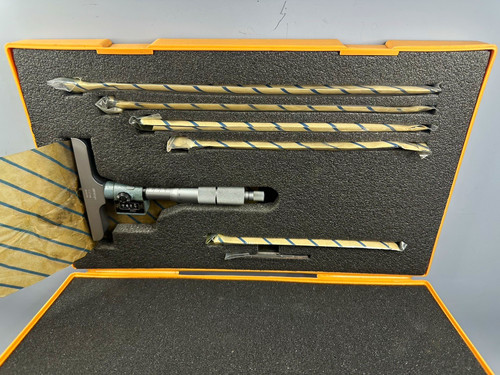 Mitutoyo depth micrometer set - mitutoyo,