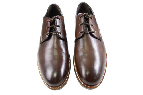 John white men oxford brown - white,