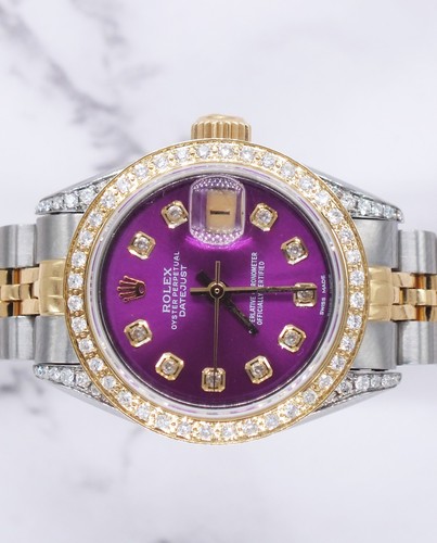 Ladies steel gold rolex - steel, &