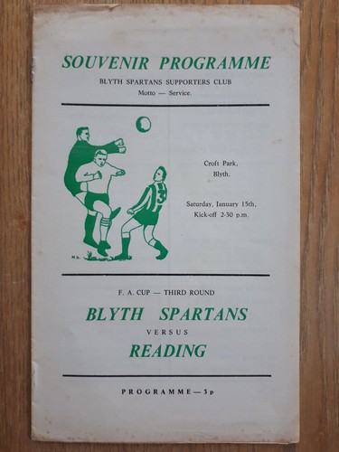 Blyth spartans reading fa - blyth,