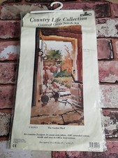 The Garden Shed Counted Cross Stitch Kit DMC Country Life Collection Part Done