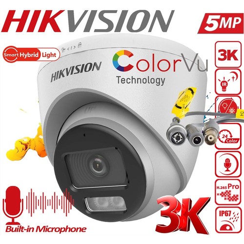 Hikvision 5mp cctv colorvu - cctv, ir