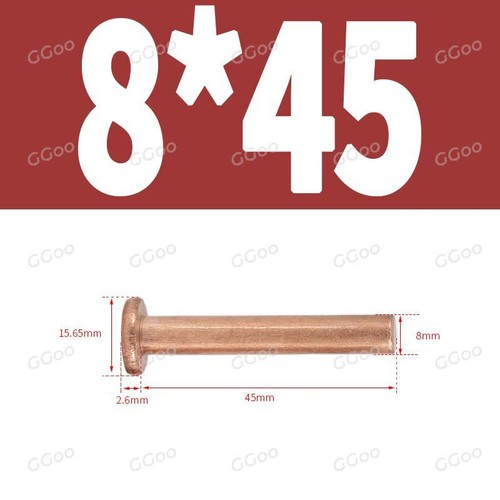 Solid copper round flat - copper,