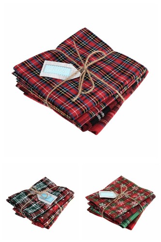 Tartan fat quarter bundle 4 - fat,