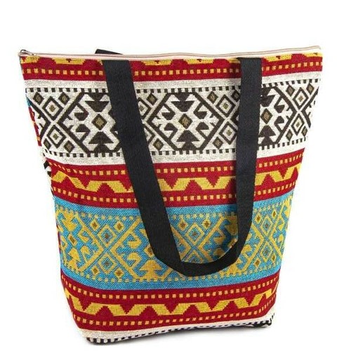 Kilim design tote shoulders - kilim,