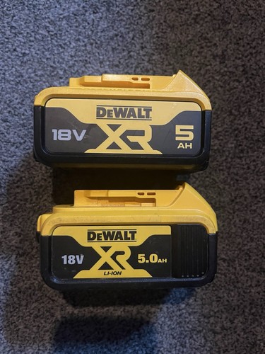 Dewalt 5ah battery - x, 2no