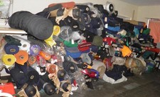 Bulk Buy Fabric All On The Roll Including Silk Wool and Waterproof Material