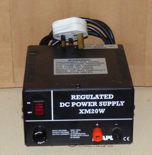 Maplin xm20w regulated - regulated, d.c