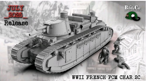 28mm ww2 french - char, super