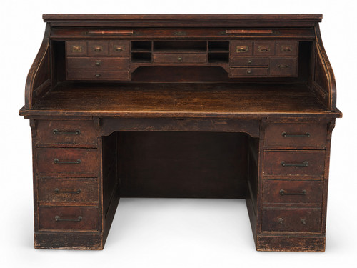 Antique roll top - top, year