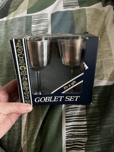 Goblet set 8 stainless - goblet, 18/8