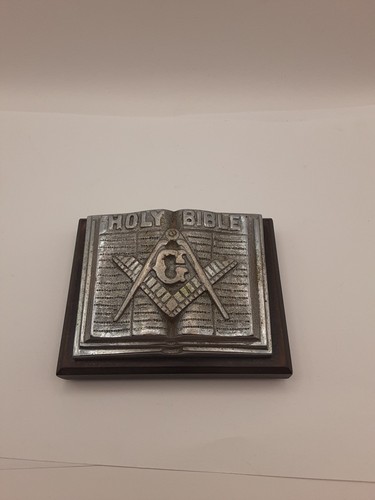Vintage masonic holy bible - masonic,
