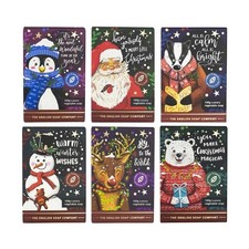  Christmas Gift Soap Bar Frankincense Scented Festive Vegan Cruelty Free 100g