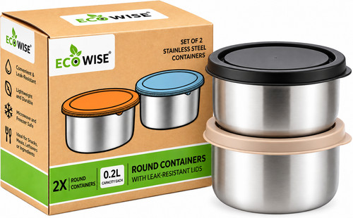 Ecowise 200ml stainless steel - ecowise,