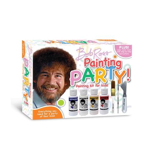 Bob ross painting party kit - ross,