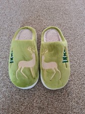 SHARLLEN MENS GREEN FLUFFY