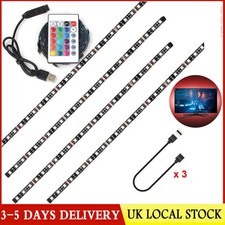 4PCS USB Power LED Strip
