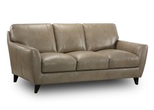Nest Astrid 3-Seater Sofa in Feather Grey with Espresso Wood Legs RRP £1999