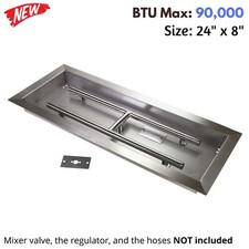 Gas Fire Pit Pan for Patio/